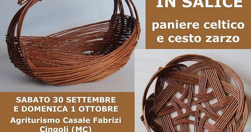 Cesto Zarzo e Paniere Celtico 30/09 e 01/ottobre/2023